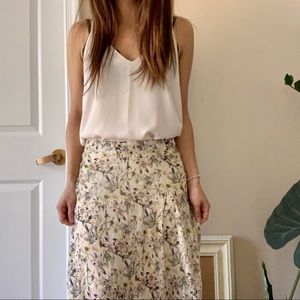 Forever 21 Floral Maxi Skirt